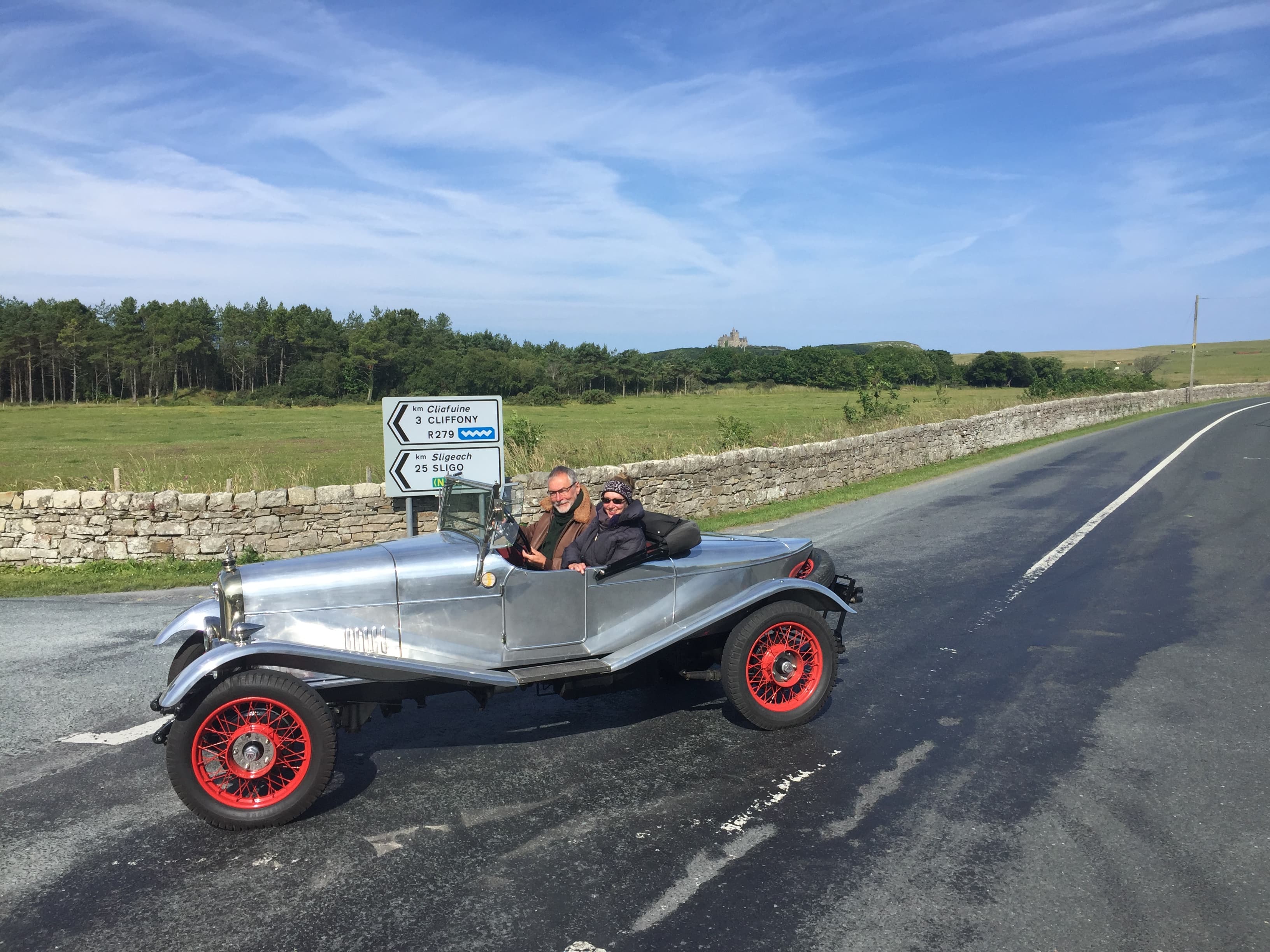 Alvis on tour through Ireland